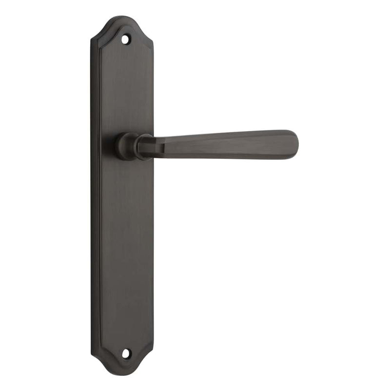 Door Lever Copenhagen Shouldered Latch Pair Signature Brass