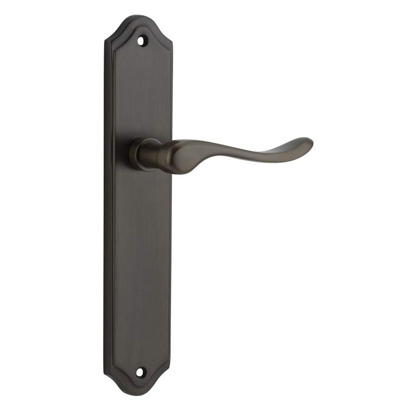 Door Lever Stirling Shouldered Latch Pair Signature Brass