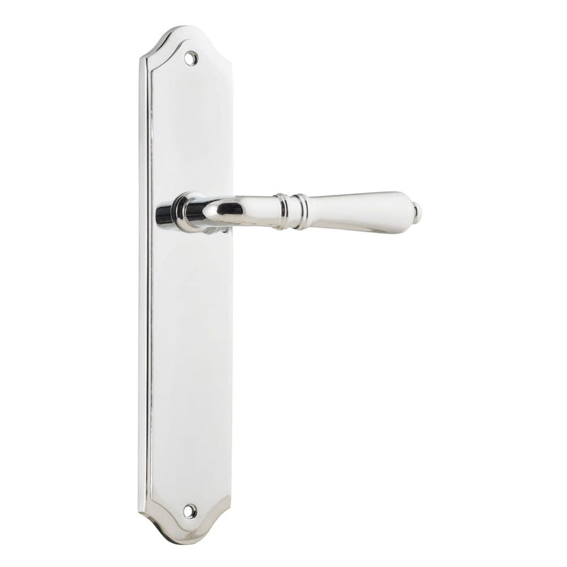 Door Lever Sarlat Shouldered Latch Polished Chrome