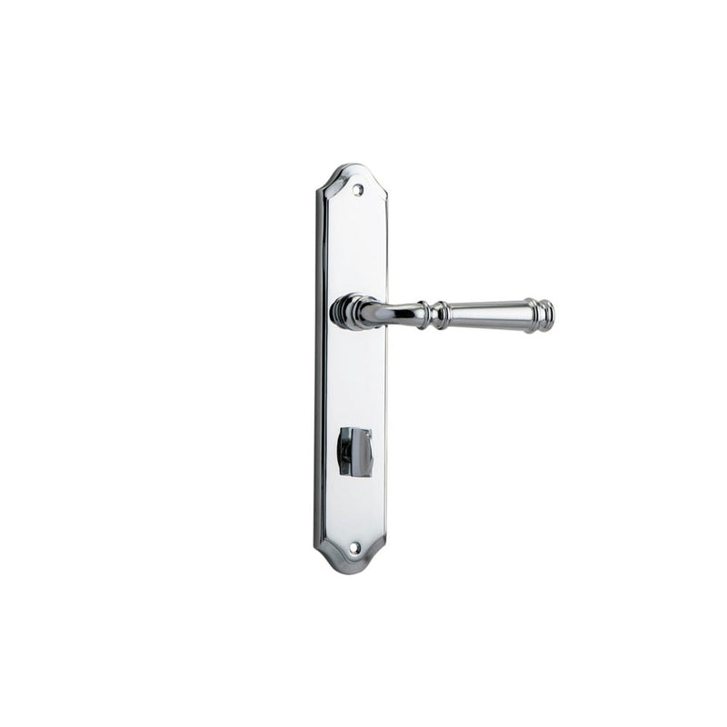 Door Lever Verona Shouldered Privacy Polished Chrome