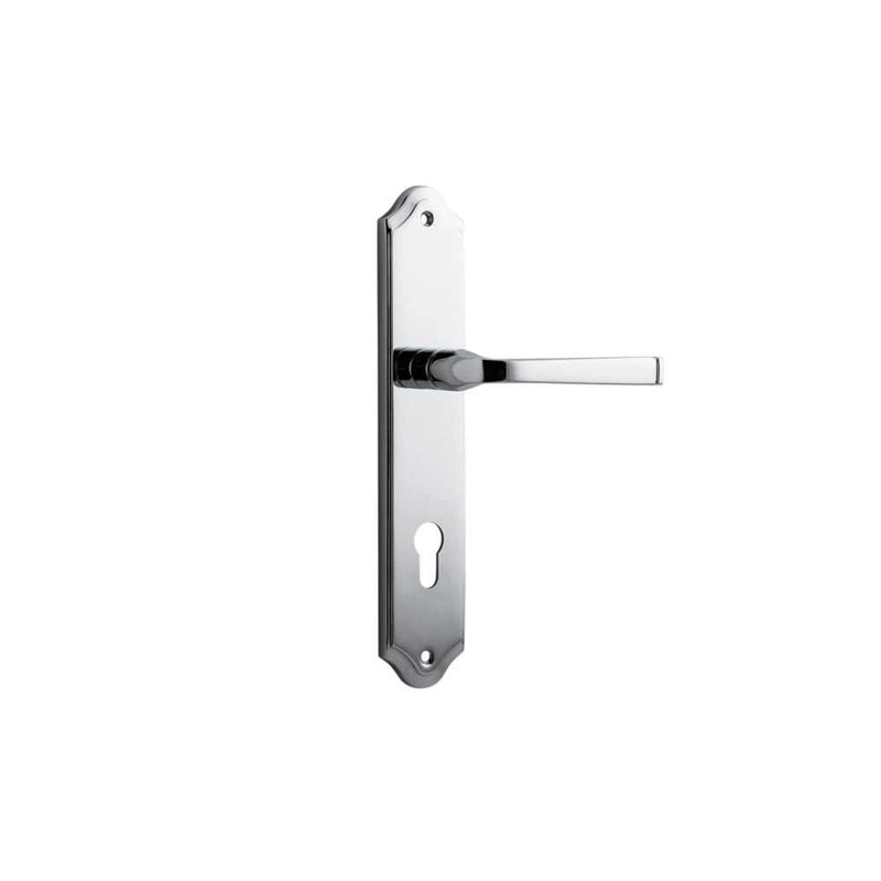 Door Lever Annecy Shouldered Euro Polished Chrome