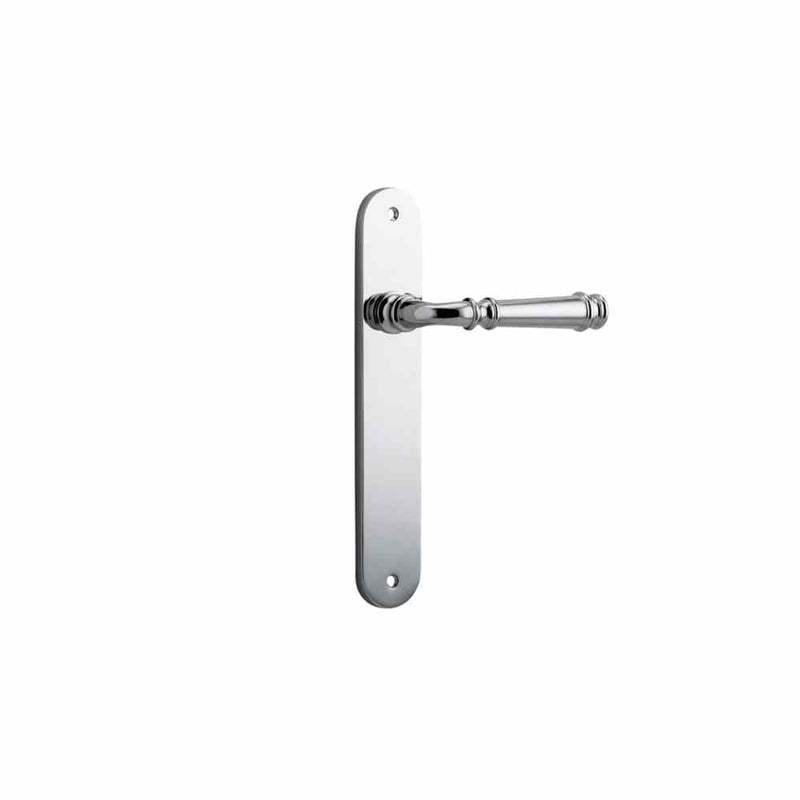 Door Lever Verona Oval Latch Polished Chrome