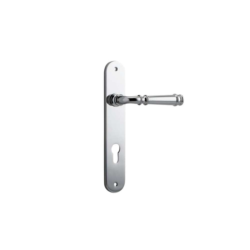 Door Lever Verona Oval Euro Polished Chrome