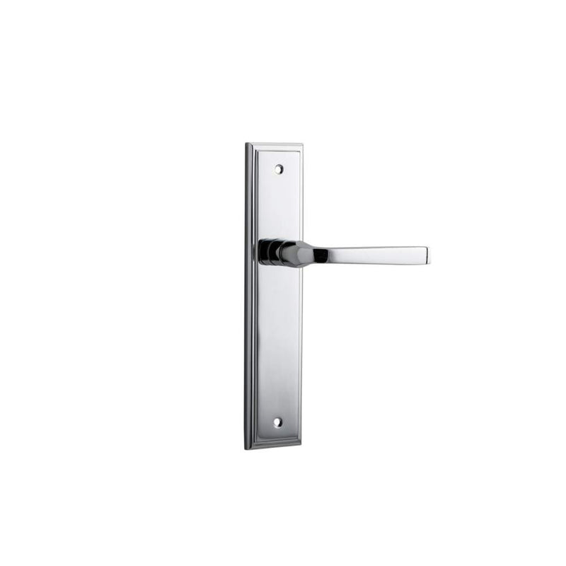 Door Lever Annecy Stepped Latch Polished Chrome