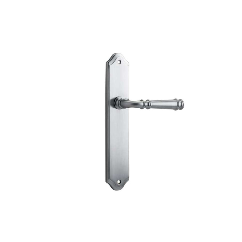 Door Lever Verona Shouldered Latch Brushed Chrome