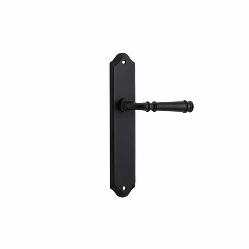 Door Lever Verona Shouldered Latch Matt Black