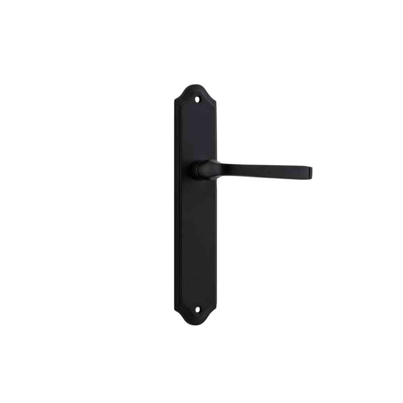 Door Lever Annecy Shouldered Latch Matt Black