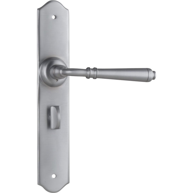 Door Lever Reims Privacy Pair Satin Chrome