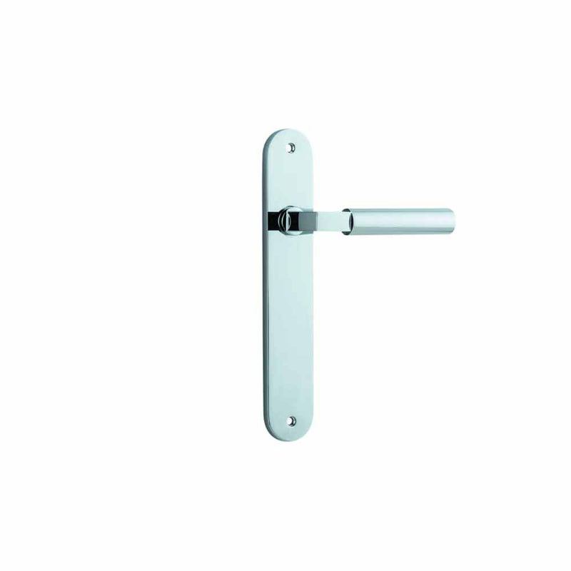 Door Lever Berlin Oval Latch Polished Chrome