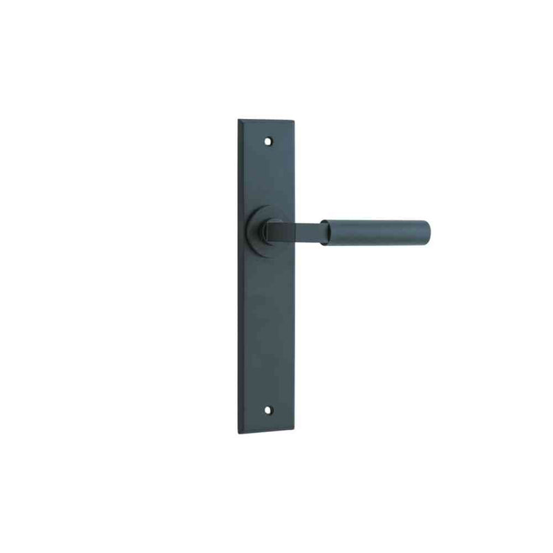 Door Lever Berlin Chamfered Latch Matt Black