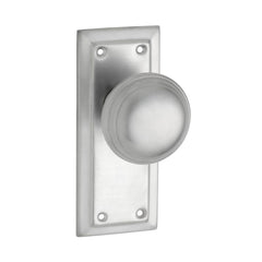 Door Knob Richmond Latch Pair Satin Chrome