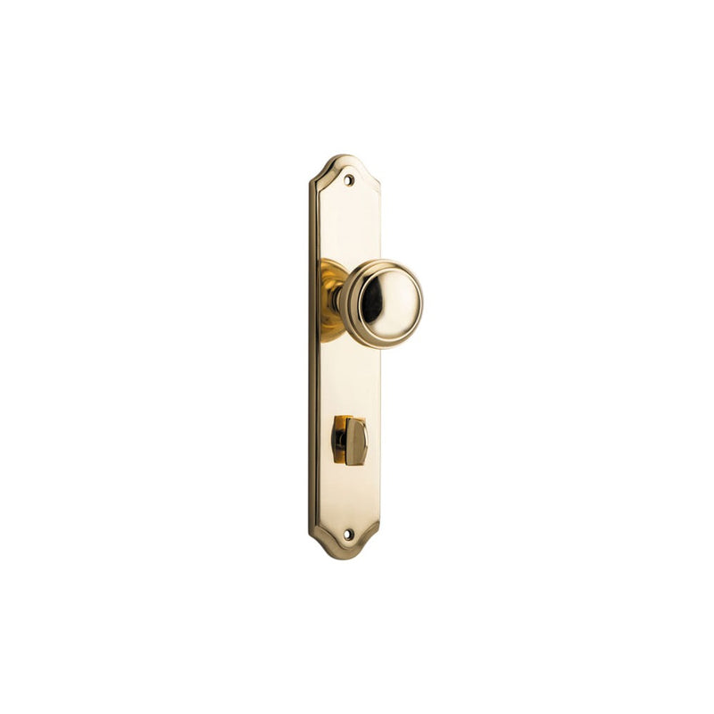 Door Knob Paddington Shouldered Privacy Polished Brass