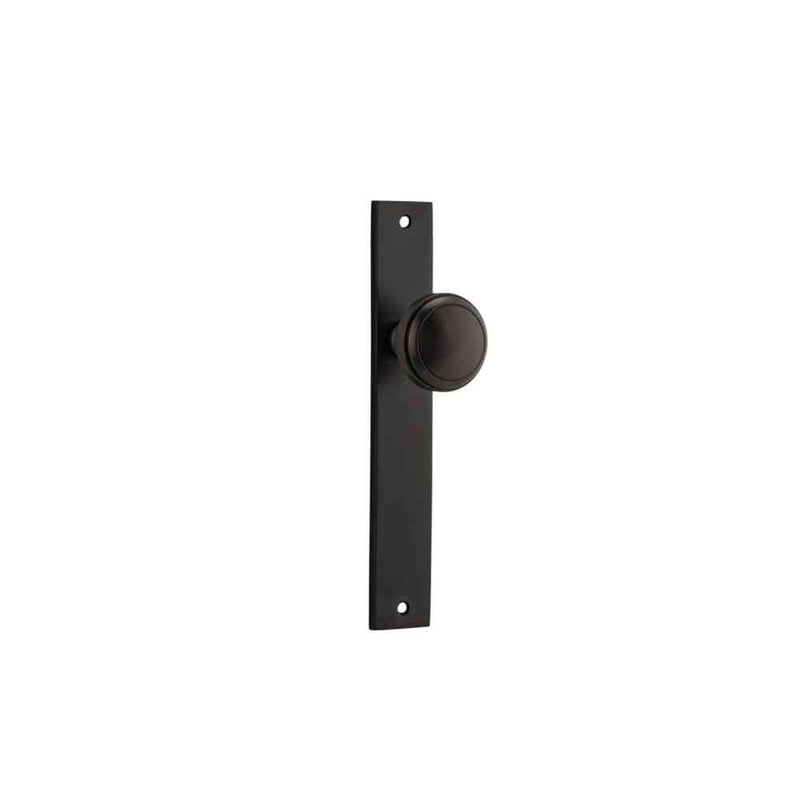 Door Knob Paddington Rectangular Latch Signature Brass