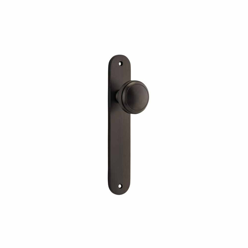 Door Knob Paddington Oval Latch Signature Brass