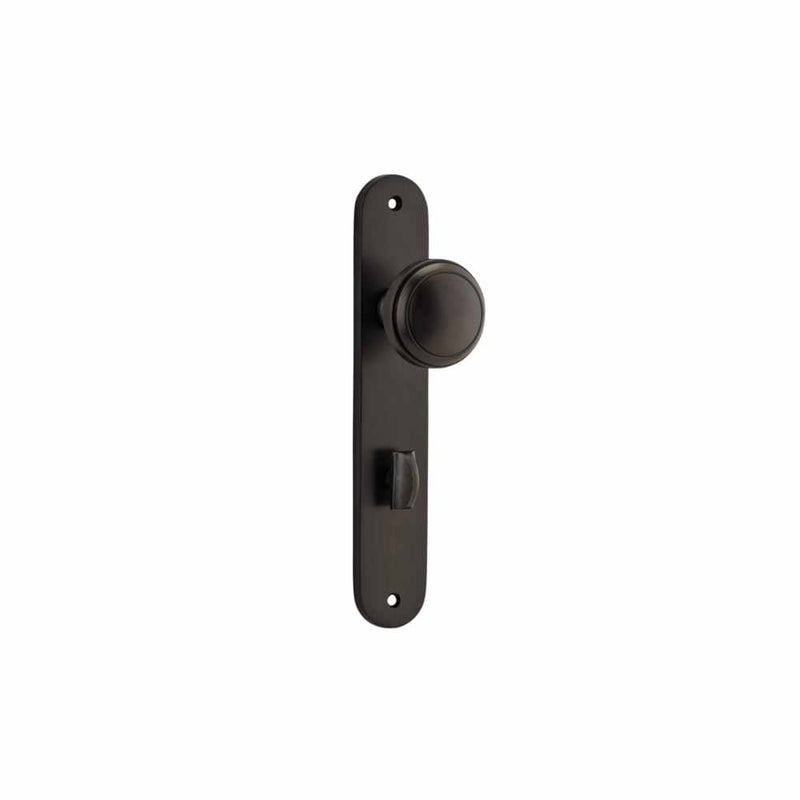 Door Knob Paddington Oval Privacy Signature Brass