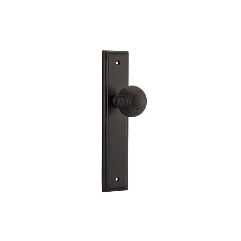 Door Knob Guildford Stepped Latch Signature Brass