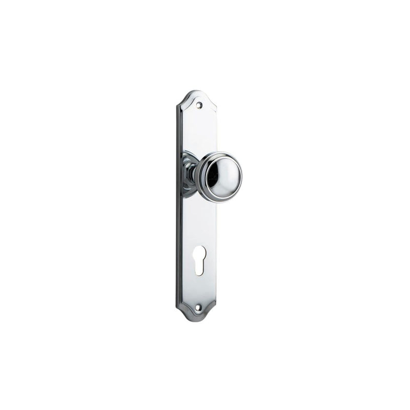 Door Knob Paddington Shouldered Euro Polished Chrome