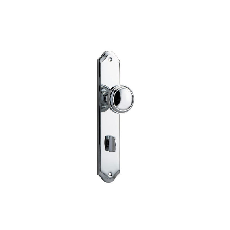 Door Knob Paddington Shouldered Privacy Polished Chrome