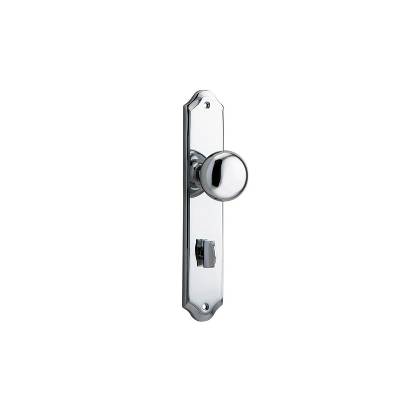 Door Knob Cambridge Shouldered Privacy Polished Chrome