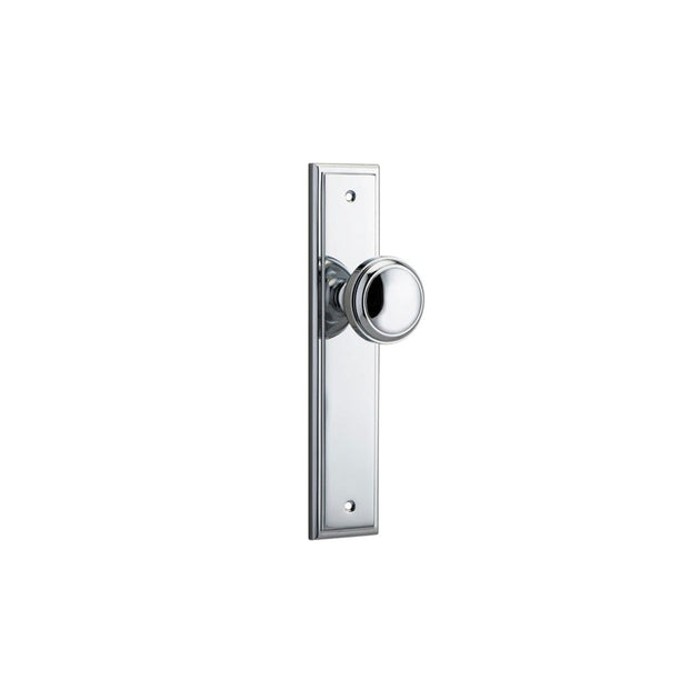Door Knob Paddington Stepped Latch Polished Chrome | Paddington Hardware