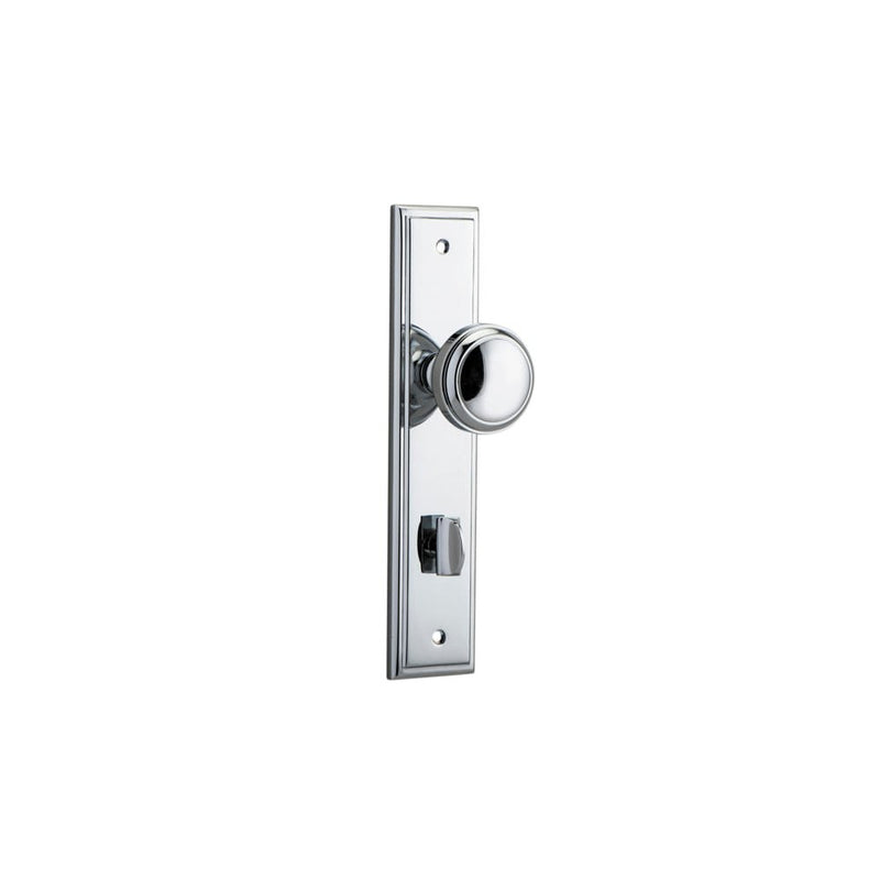 Door Knob Paddington Stepped Privacy Polished Chrome
