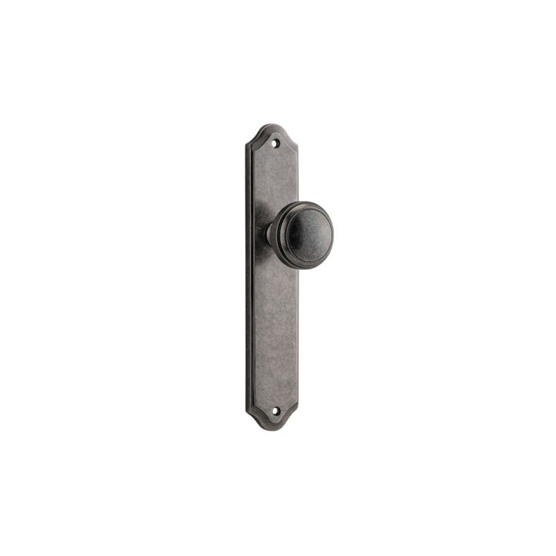Door Knob Paddington Shouldered Latch Distressed Nickel