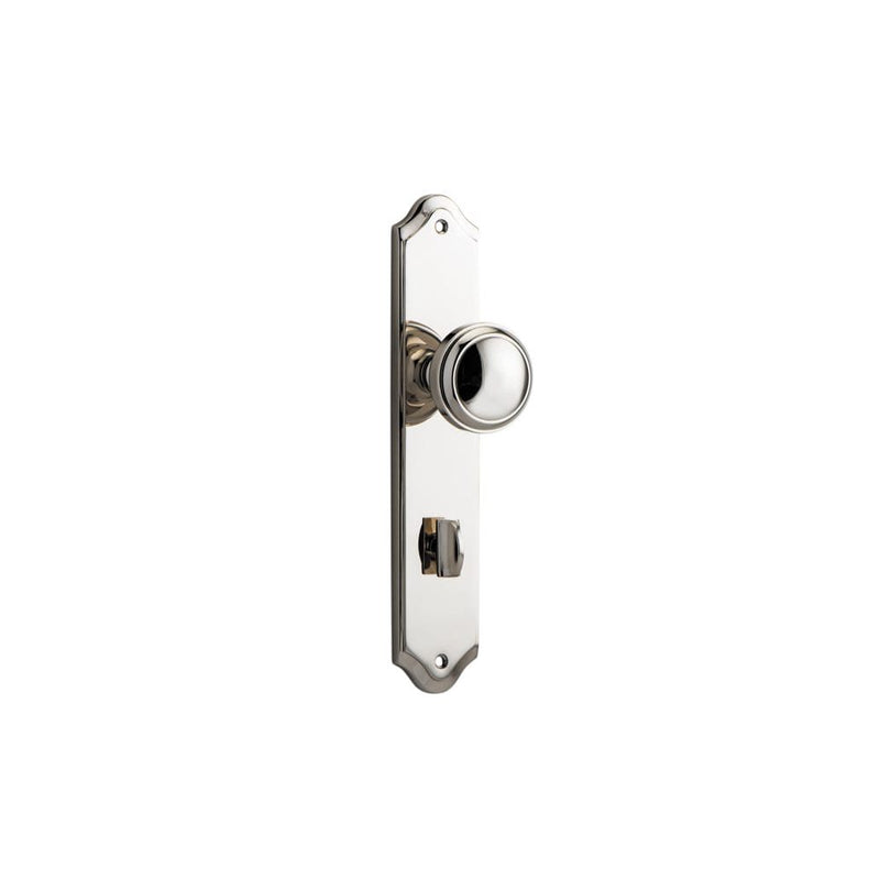 Door Knob Paddington Shouldered Privacy Polished Nickel