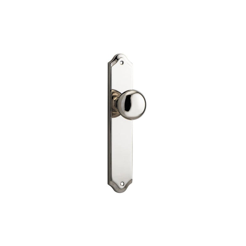 Door Knob Cambridge Shouldered Latch Polished Nickel