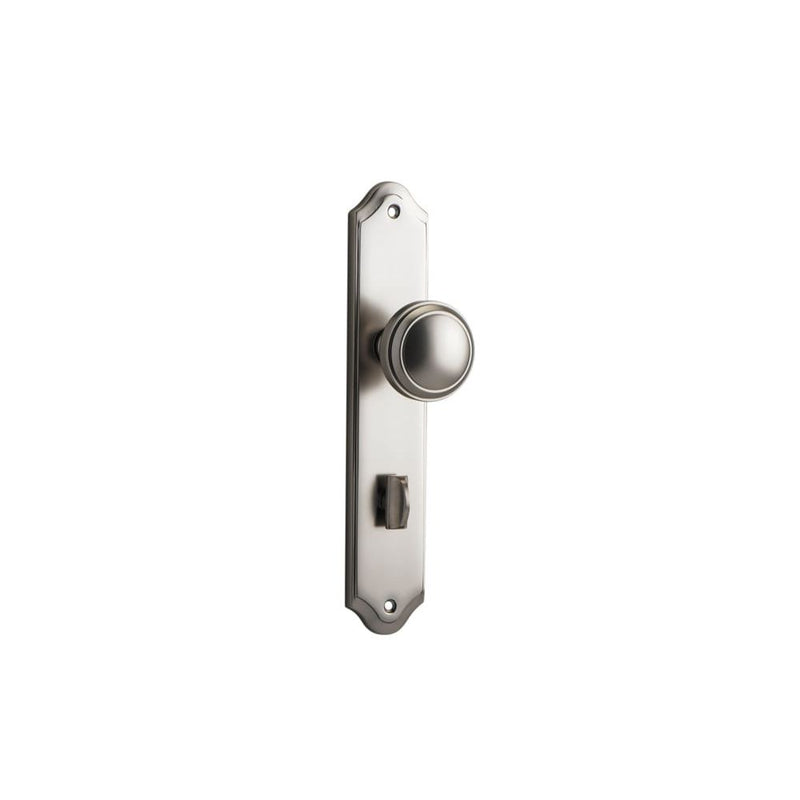 Door Knob Paddington Shouldered Privacy Satin Nickel