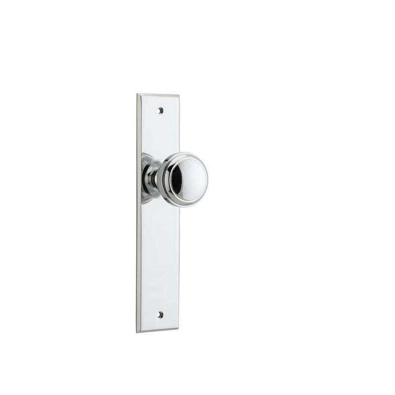 Door Knob Paddington Chamfered Latch Polished Chrome