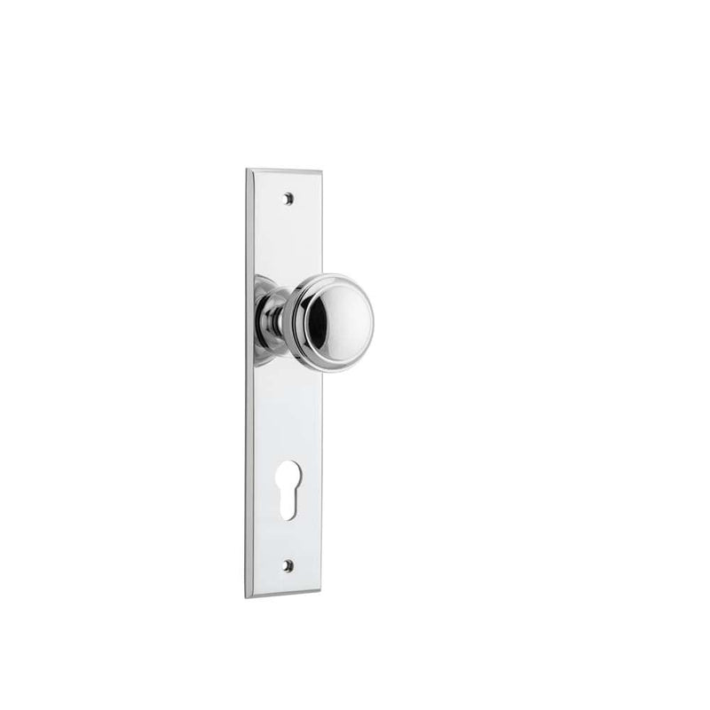 Door Knob Paddington Chamfered Euro Polished Chrome