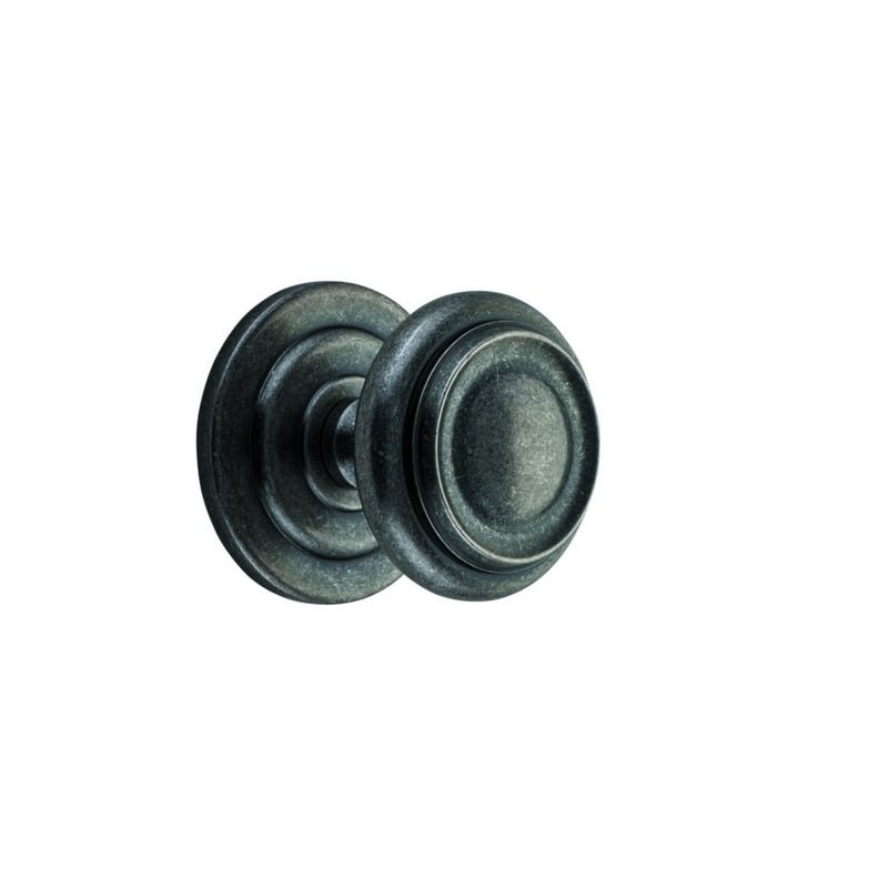 Centre Door Knob Sarlat Distressed Nickel