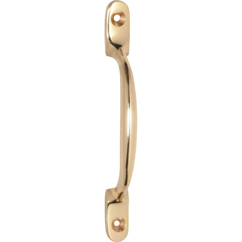 Pull Handle Standard Polished Brass 125mm