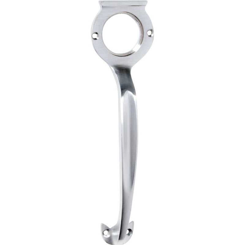 Pull Handle Cylinder Hole Satin Chrome