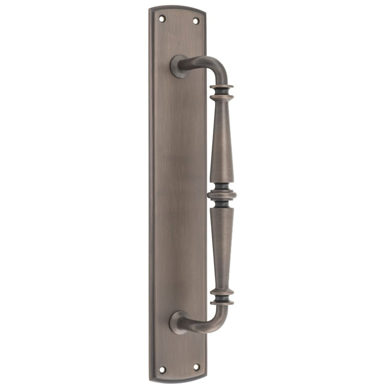 Pull Handle Sarlat Backplate Signature Brass 380mm