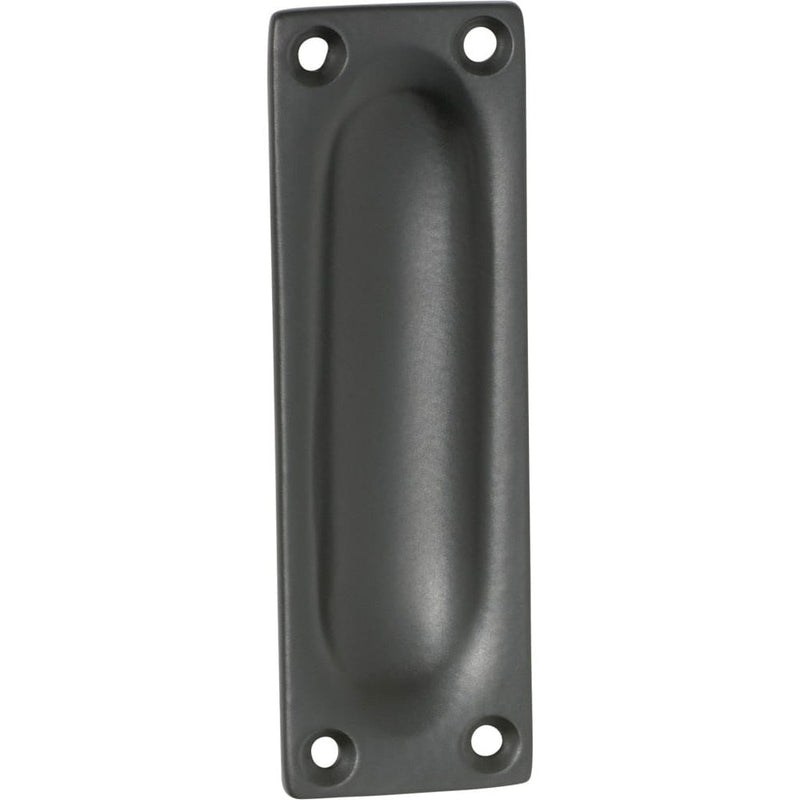 Sliding Door Pull Classic Small Matt Black H88xW28mm