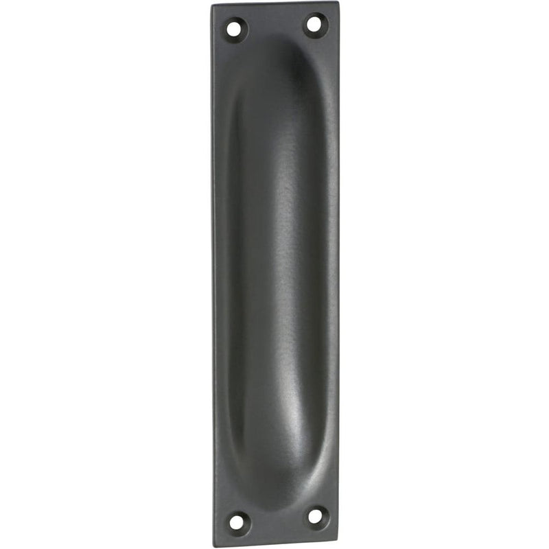Sliding Door Pull Classic Large Matt Black H140xW32mm
