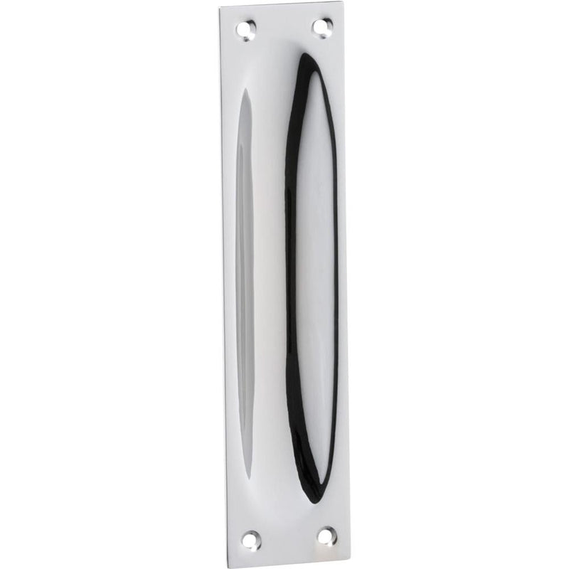 Sliding Door Pull Classic Large Chrome Plated H140xW32mm