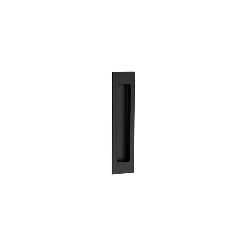 Zanda Flush Pull Verve Black 150x37mm