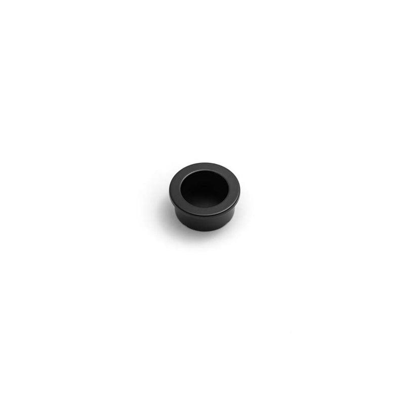 Dune 30mm Circle Recessed Pull Matt Black
