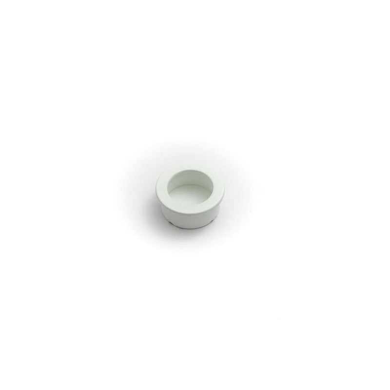 Dune 30mm Circle Recessed Pull Matt White