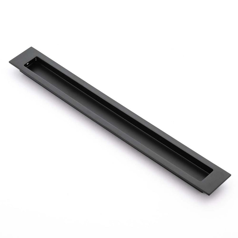 Slate 300mm Recessed Pull Matt Black