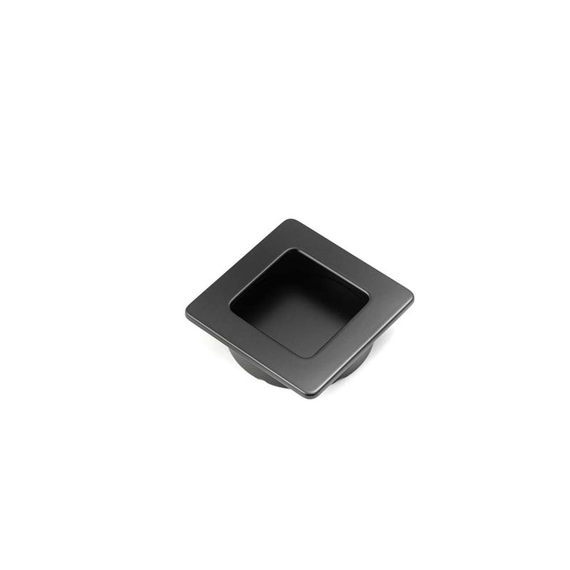 Dune 50mm Square Recessed Pull Matt Black