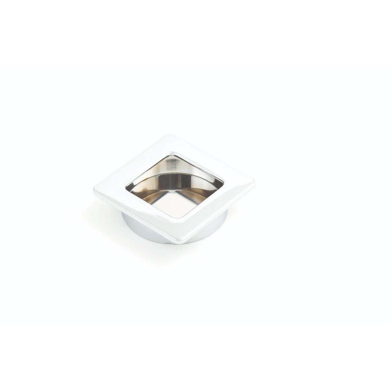 Dune 50mm Square Recessed Pull Polished Chrome