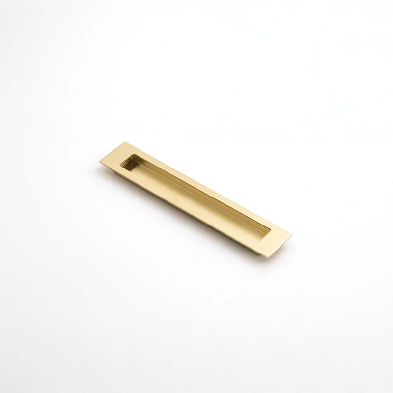 Slate 200mm Recessed Pull Satin Brass