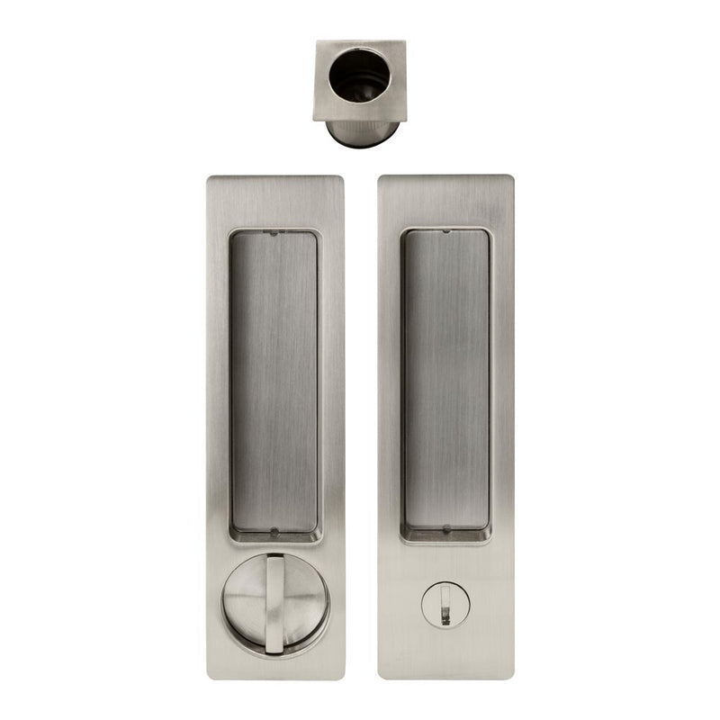 Windsor Cavity Suite Ultra Privacy Set Brushed Nickel