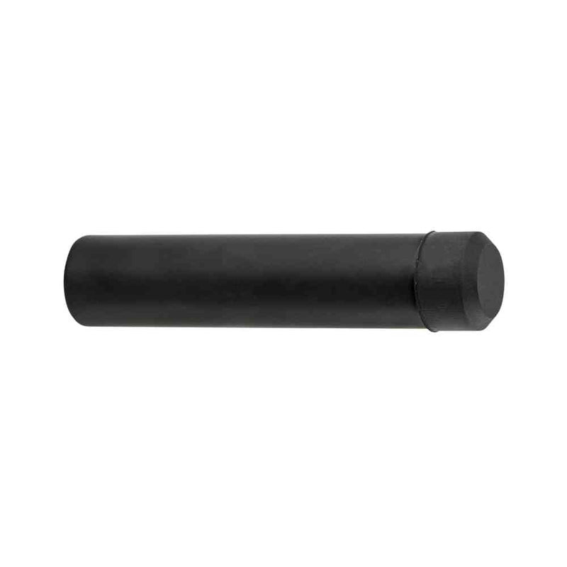 Door Stop Concealed Fix Pencil Matt Black D16xP75mm