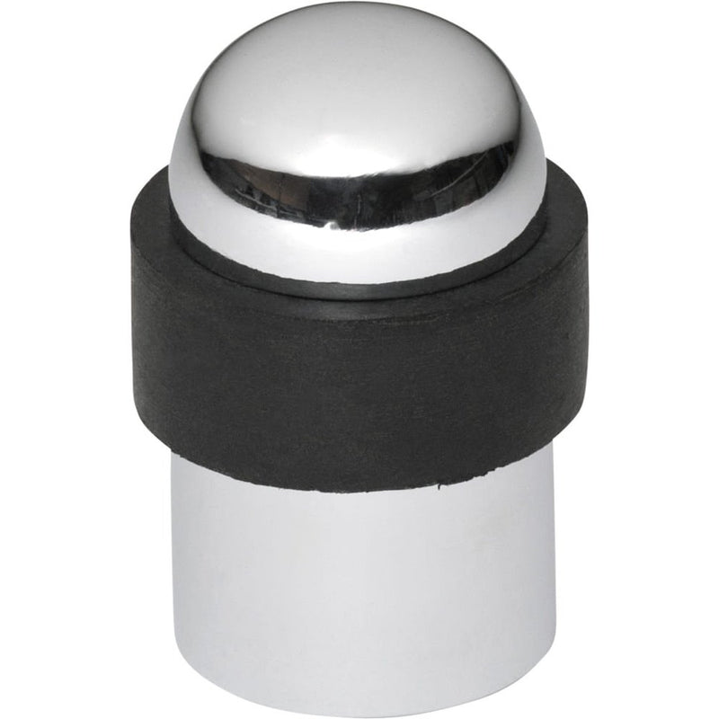 Door Stop Domed Chrome Plated H50xD30mm