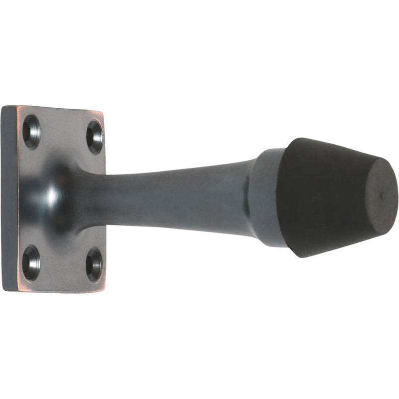 Door Stop Traditional Antique Copper H35xW35xP75mm