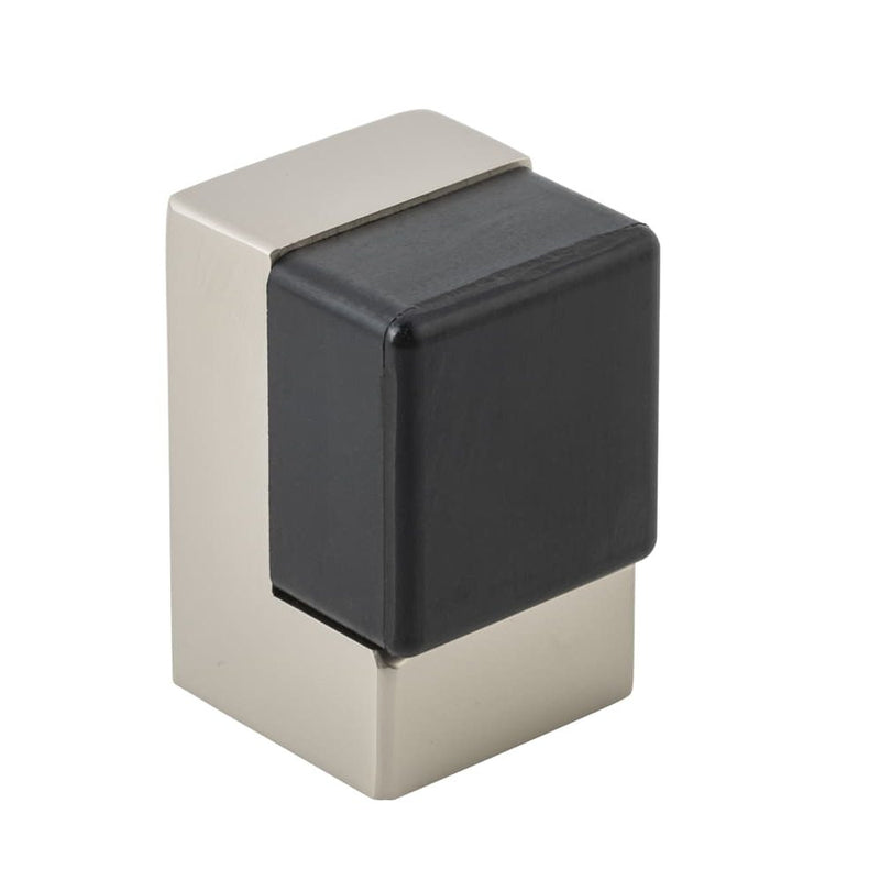 Door Stop Square Satin Nickel H50xW32xD35mm